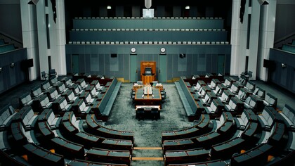 The Australian House of Representatives at the Australian Parliament, Australia 