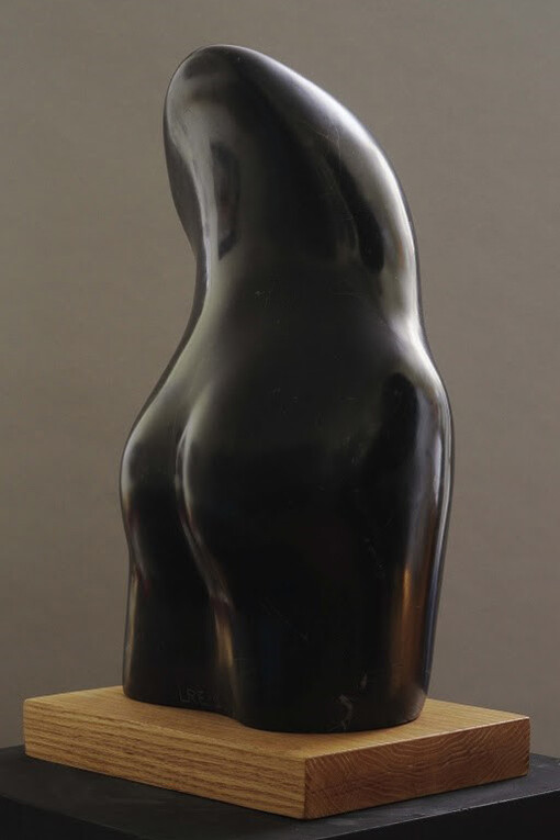 Lillian Engel, Tendu, 2011, marble, 22 x 13 x 10 inches