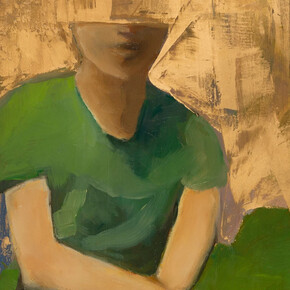 Carolina Convers, Green illusion, 2025. Cortesía de Beatriz Esguerra Art