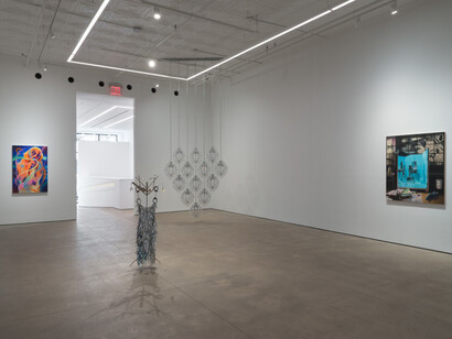 Various artists, Hope is a dangerous thing brings together, exhibition view. Courtesy of P.P.O.W Gallery