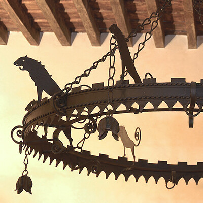 Entrance hall. Courtesy of Puccini Museum 