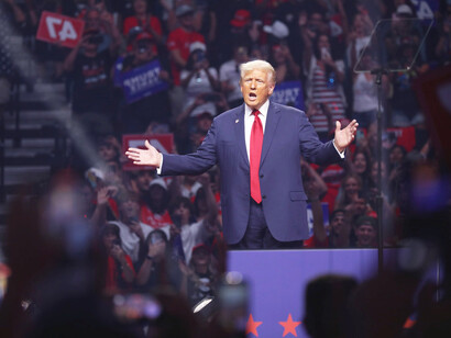 Behind Trump’s unblinking stare lies a dangerous ambition, his quiet demeanour concealing the authoritarian measures he plans to enforce once back in power