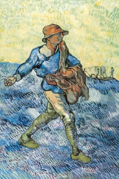 Vincent van Gogh: Der Sämann. 1889/1890. New York