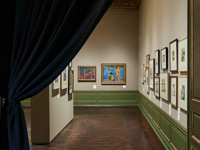 Erich Heckel, exhibition view. Courtesy of Neue Galerie