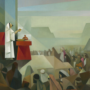 Jorge Cocco Santangelo, The sacrament in the Americas, 2021. Courtesy of the artist and BYU Museum of Art