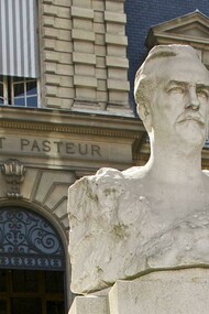 Statue de Louis Pasteur, Institut Pasteur, Paris