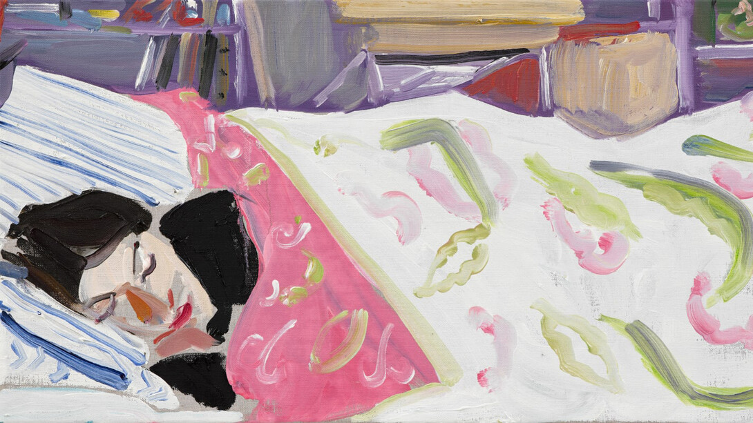 Chantal Joffe, Esme, 2025. Courtesy of Victoria Miro Gallery