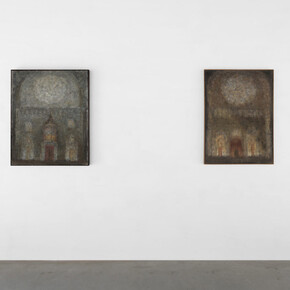 Zoran Mušič, Impressions of light, exhibition view. Courtesy of Axel Vervoordt Gallery