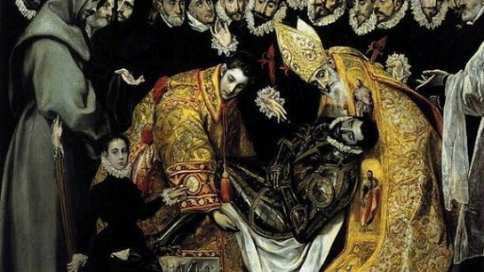 El Greco, Sepoltura del Conte di Orgaz, Toledo, Iglesia de Santo Tomé. Mondadori Portfolio/Electa /Remo Bardazzi