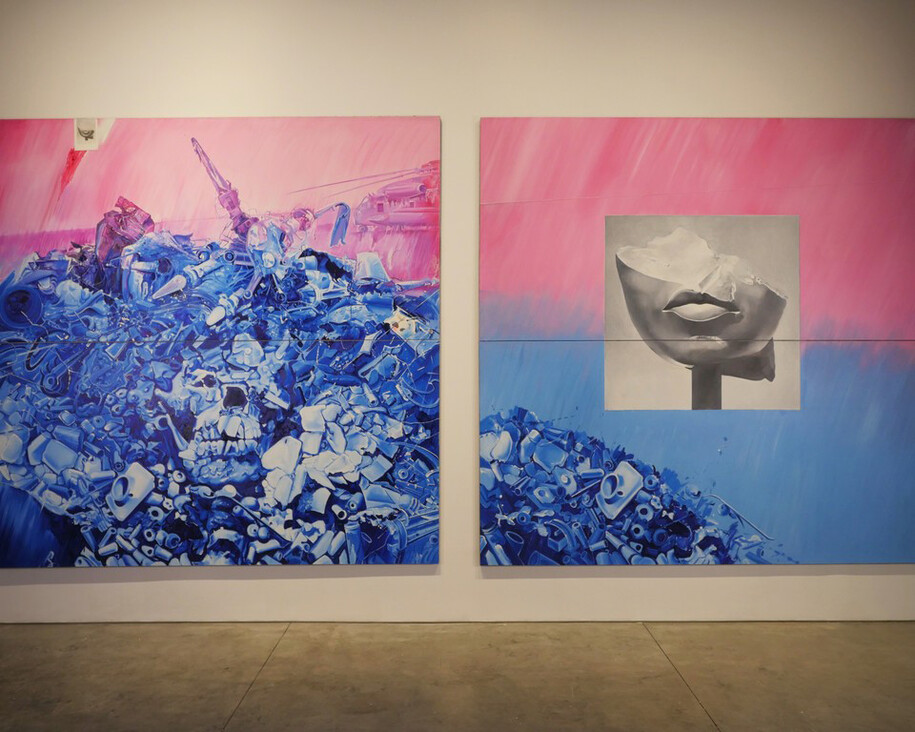 Jacques Monory. Courtesy of Richard Taittinger Gallery