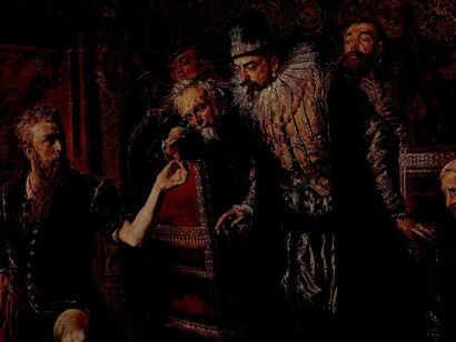 "Alchemik Michał Sędziwój", Jan Matejko