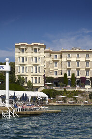 Hotel Belles Rives, facade de la mer