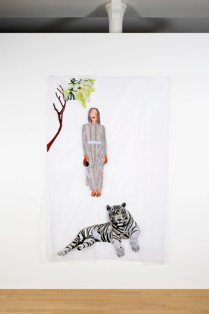 Ana Silva, As guardiãs, vue d’exposition. Avec l’aimable autorisation de la Galerie Magnin-A