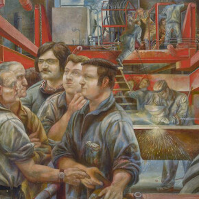 Der optimierte Mensch. Courtesy of Museum der bildenden Künste Leipzig
