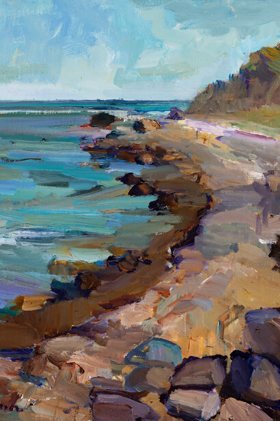 Maryann Lucas, Edge of Montauk 2. Courtesy of The Grenning Gallery