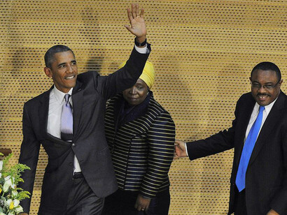 Barack Obama at the African Union