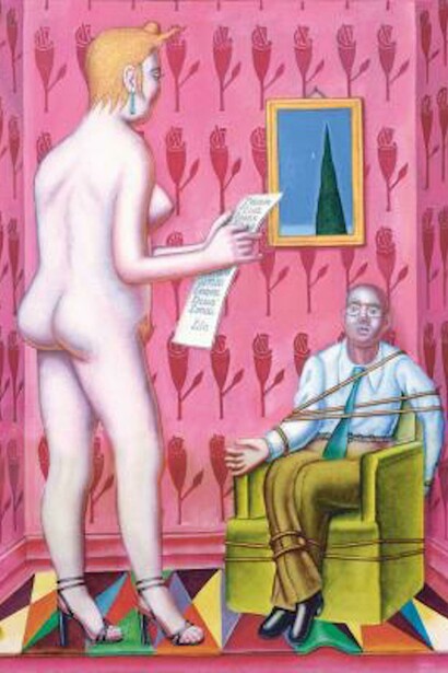 Derrière le rideau. Courtesy of Galerie Lelong