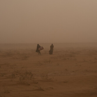Li Yongzheng, Who became aware of it all, deep in this desert (video still), 2023. Courtesy of Mart
