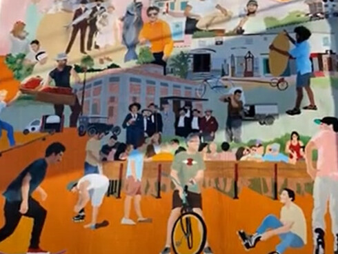 Colorful murals bring the Funk Zone’s walls to life