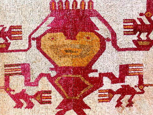 The Andes, a weaving civilization. Courtesy of Museo Chileno de Arte Precolombino