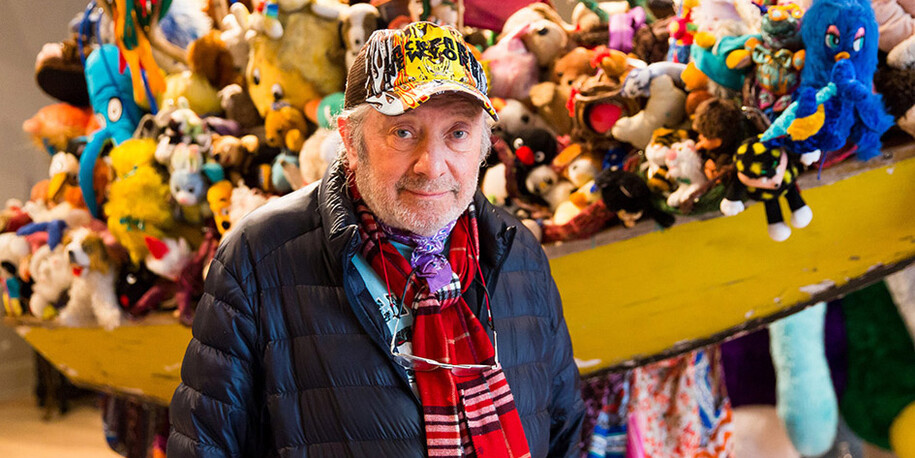Charlemagne Palestine’s Bear Mitzvah in Meshugahland, Exhibition view. Courtesy of The Jewish Museum 