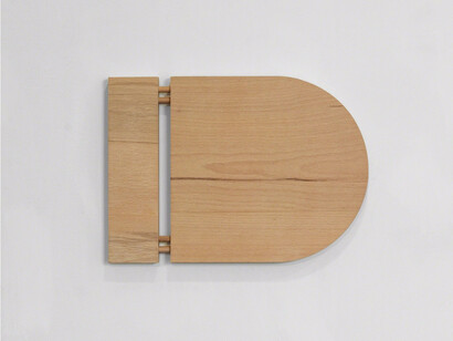 Noa Schwartz, 18, 2015, beech wood, 30 × 42 × 2 cm