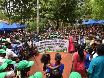 Bhoomi Habba, Bengaluru - Youth involvement in environmental and justice movements is vital @ Ashish Kothari