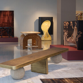 Various artists, Roopantara: matter in metamorphosis, exhibition view. Courtesy of House of Santal