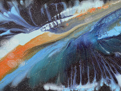 Star journey, artwork in exhibition. Courtesy of Japingka Gallery 