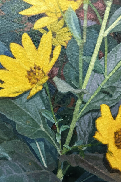 Daniel Albrigo, Chrystie dream (detail), 2026. Courtesy of Eleanor Harwood Gallery 