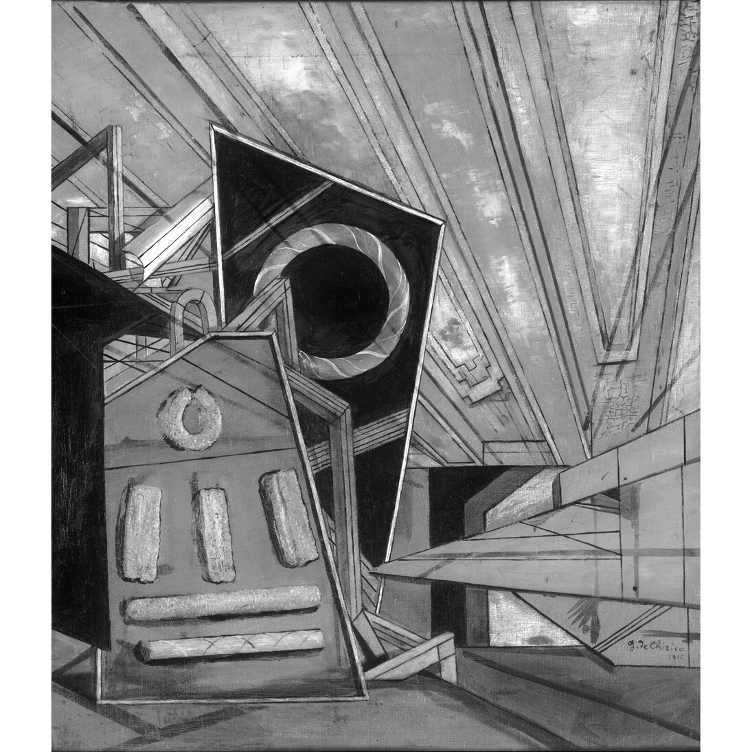 Giorgio de Chirico, Revolt of the Sage, 1941 