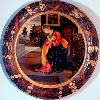 Filippino Lippi, Annunziata, 1483-84. San Gimignano, Civici Musei, Pinacoteca.
