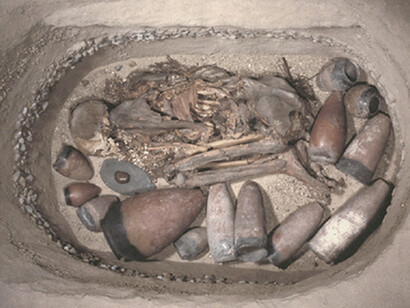 Predinastico, tipologia Naqada I di sepoltura risalente al 4000 – 3600 a.C. circa, Istituto Orientale di Chicago