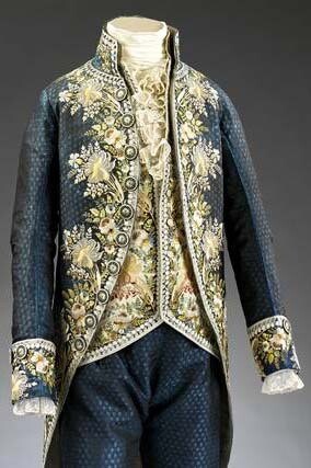 Court suit, about 1795 – 98, probably France. Museum no. T.148-1924. © Victoria and Albert Museum, London