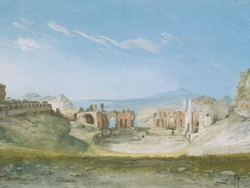 Taormina in un dipinto settecentesco