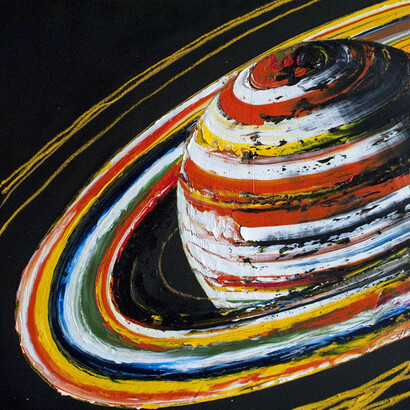 Cosmos: Gathie Falk, Margaret Nazon and Erik Olson. Courtesy of Glenbow