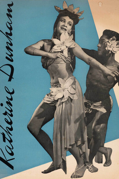Cover of program for Katherine Dunham’s Tropical revue, ca. 1943–45. Courtesy of Whitney Museum