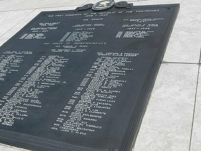 The First Congress of the Republic of the Philippines 1946-1949, situated in Manila