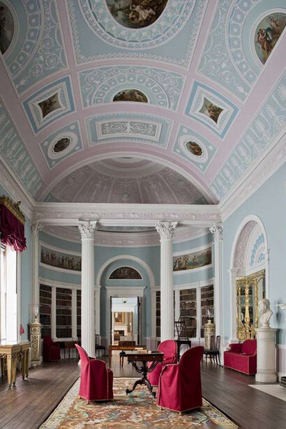 It was Mansfield who engaged Robert and James Adam to remodel the house