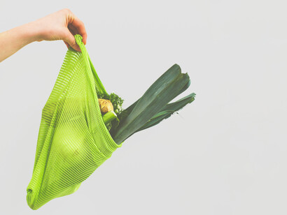 Governments can establish policies that encourage people to bring their own reusable bags for grocery shopping