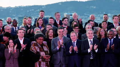 World leaders gathered in Barcelona for the Global Progressive Mobilization that started last Friday (17). Photo by © AFP-JIJI