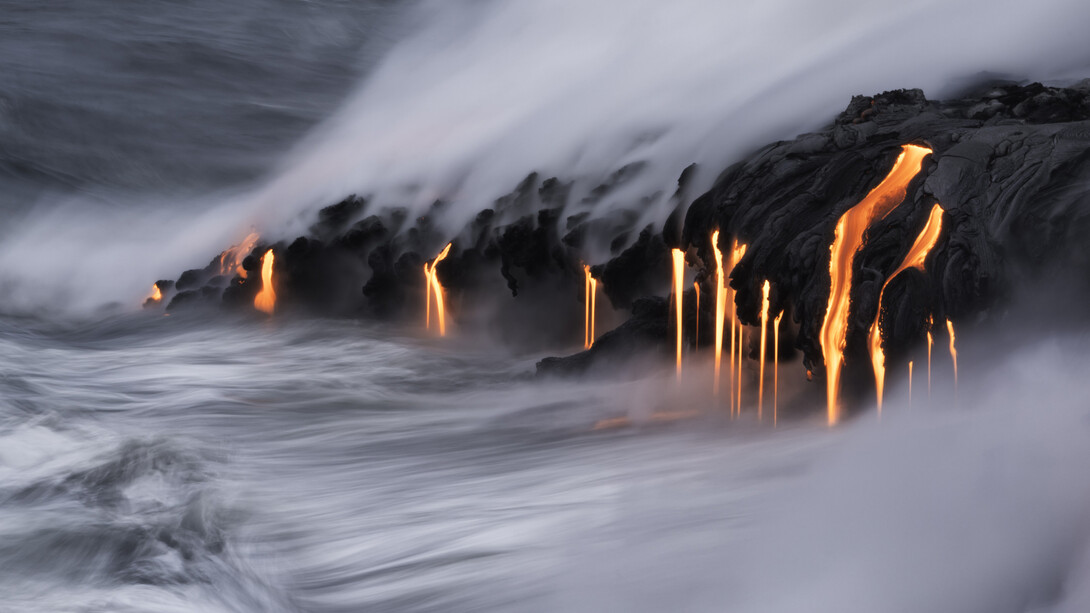 Tra terra e mare si scatena la forza della terra