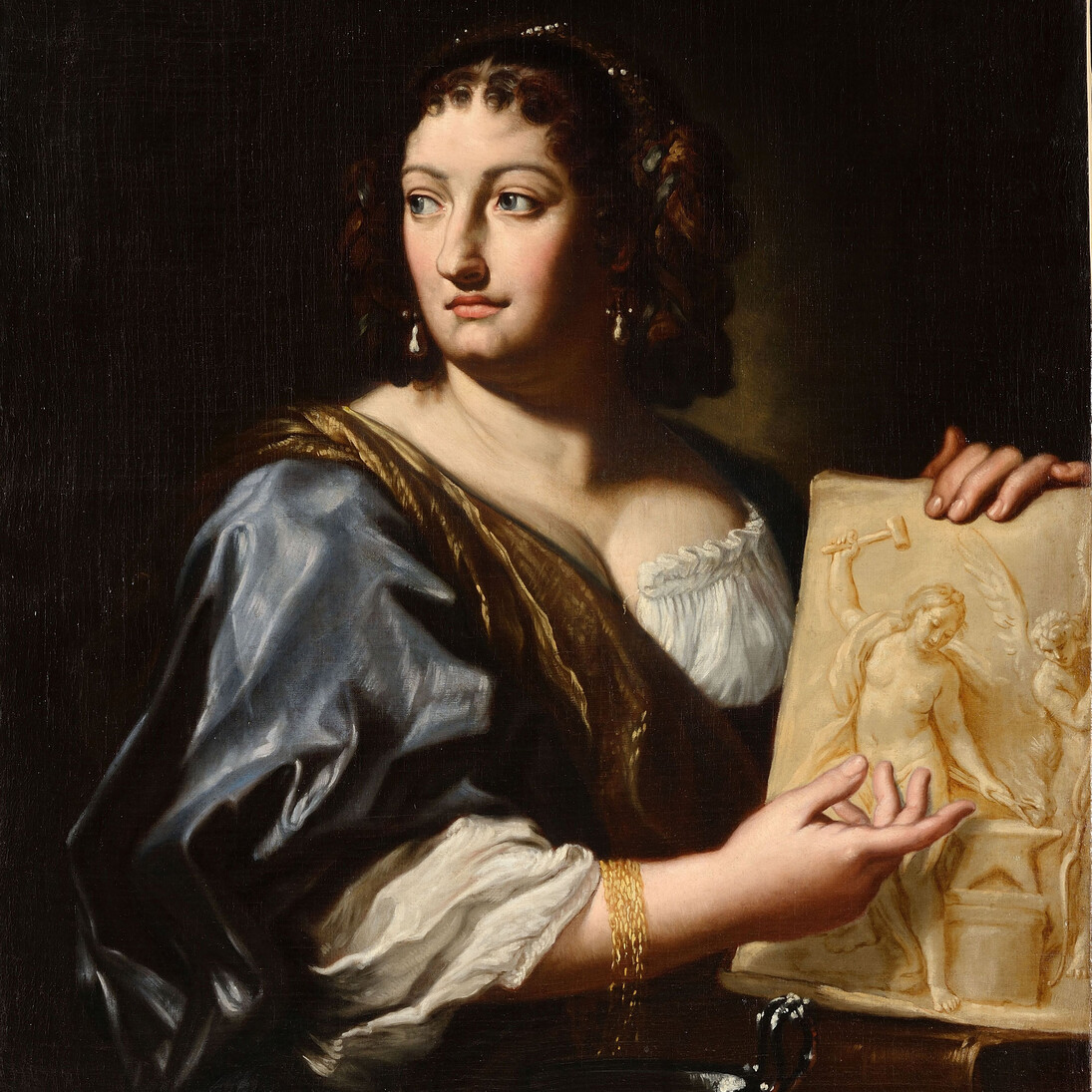 Carlo Maratta, Ritratto di Francesca Gommi Maratti, olio su tela, 80 x 60 cm, ca. Spoleto, Fondazione Marignoli