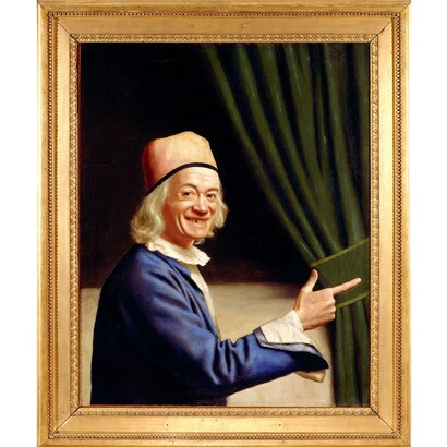 Jean-Etienne Liotard, Self-portrait Laughing, c. 1770, Oil on canvas, 84 x 74 cm, Musee d'art et d'histoire, Geneva, inv. 1893-9, Photo Musee d'art et d'histoire, Geneva. Photography: Bettina Jacot-Descombes