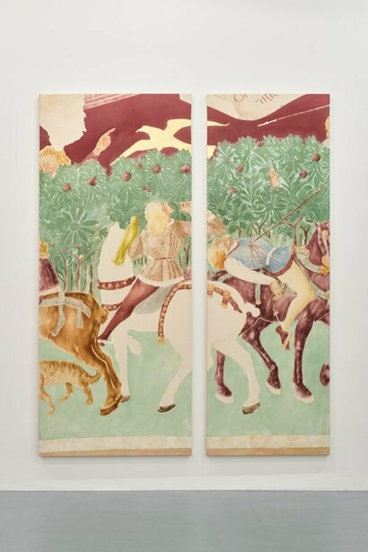 Øleg&Kaśka, The food of life, exhibition view. Courtesy of Polansky Gallery