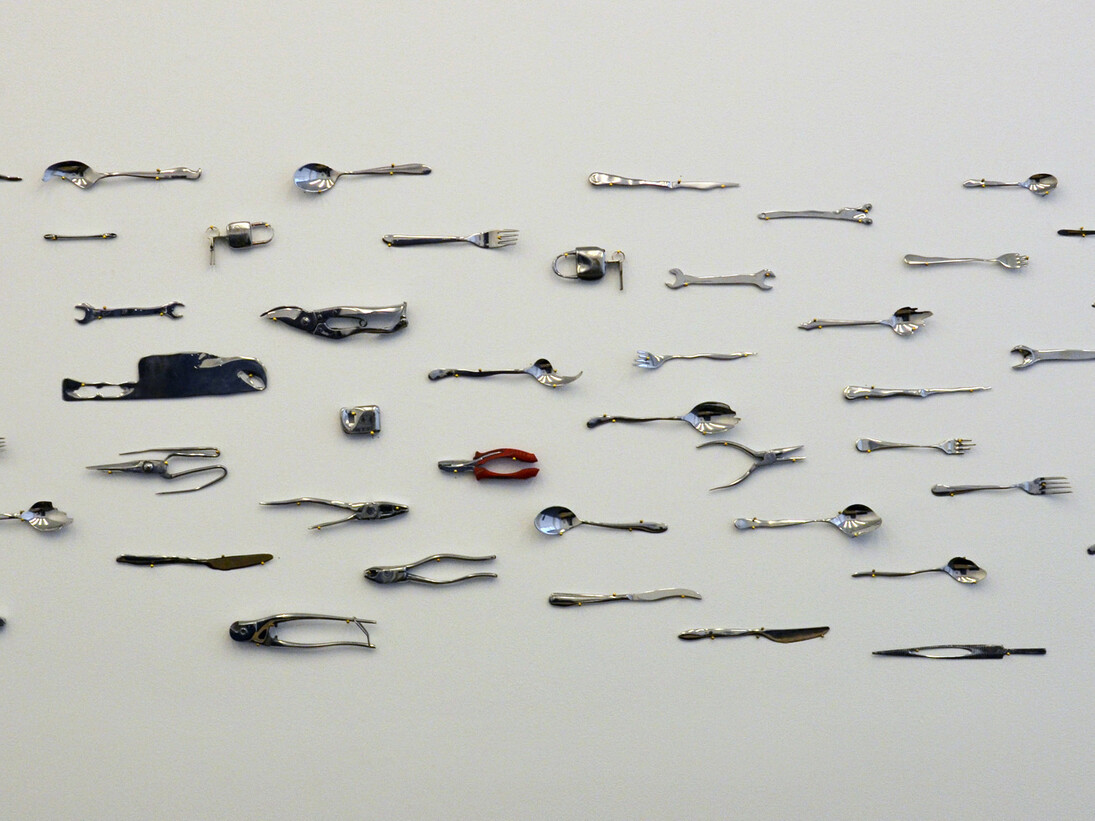 Huashan Project – Tools (detail), 2014, Various tools and utensils, Installation, dimensions variable