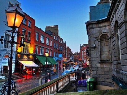 Dublín. Zona centro de la capital irlandesa