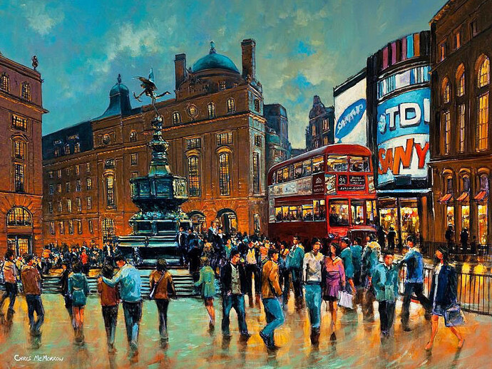 Chris McMorrow, London