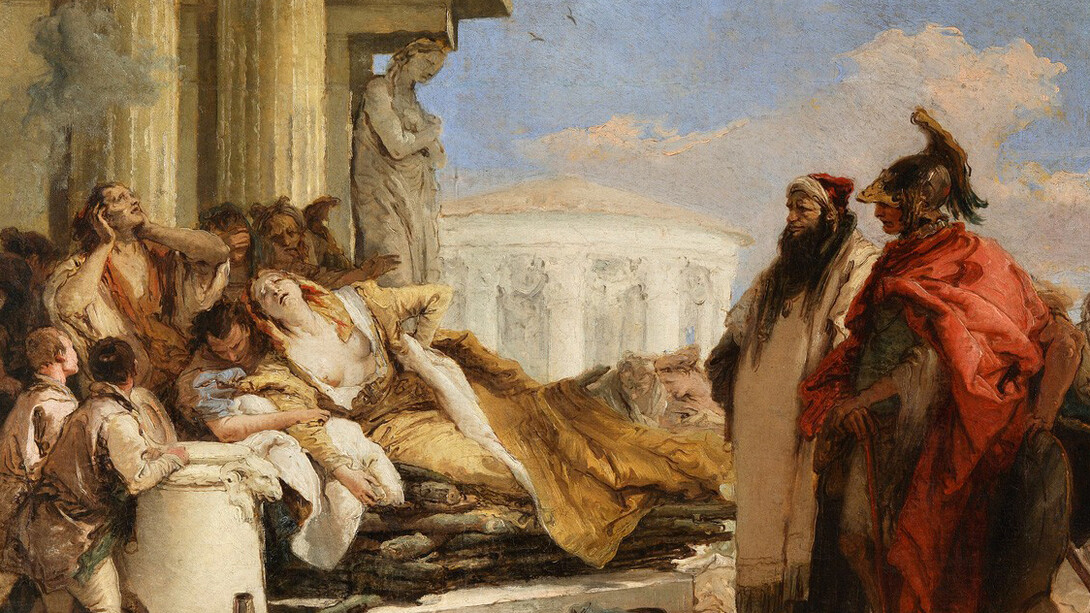 Giambattista Tiepolo, Morte di Didone