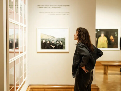Various artists, Ffasiwn, exhibition view. Courtesy of National Museum Cardiff